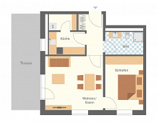 Grundriss Mit großer Dachterrasse!, Camburger Straße 85, Jena