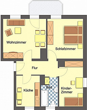 Grundriss - Ideal für Familien!, Wiesestraße 240, Gera